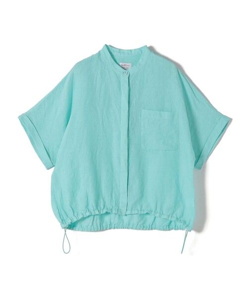 「SHIPS Colors」 半袖ブラウス ONE SIZE ブルー レディース_画像6