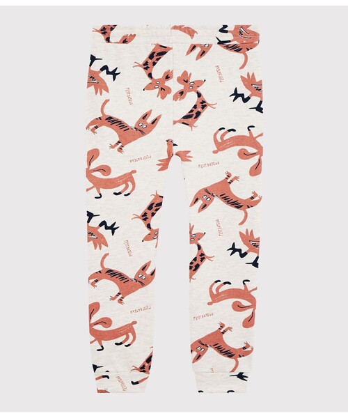 「PETIT BATEAU」 「KIDS」スウェットパンツ 8YEAR グレイッシュベージュ キッズ_画像2
