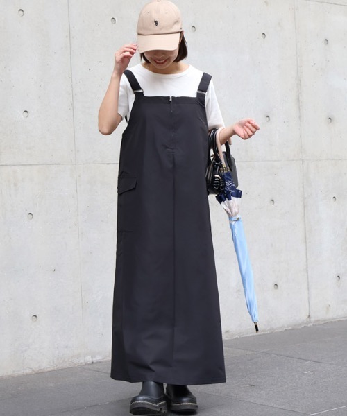 「Pierrot」 サロペットスカート - ブラック レディース_画像2