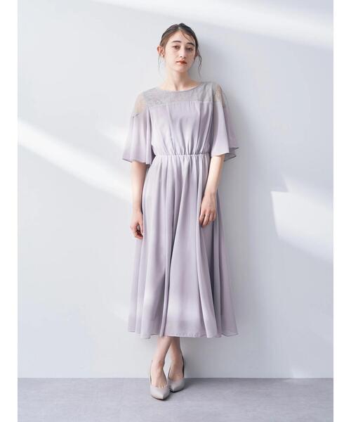 「YECCA VECCA」 半袖ワンピース FREE ピンク レディース_画像3