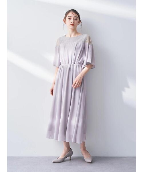 「YECCA VECCA」 半袖ワンピース FREE ピンク レディース_画像6