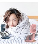 5WAY スマホスタンドにもなる 首かけ 扇風...の詳細画像2