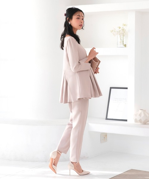 「RUIRUE BOUTIQUE」 パンツスーツ S ブラック レディース_画像3