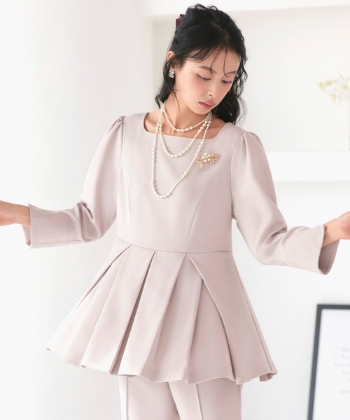 「RUIRUE BOUTIQUE」 パンツスーツ S ブラック レディース_画像5