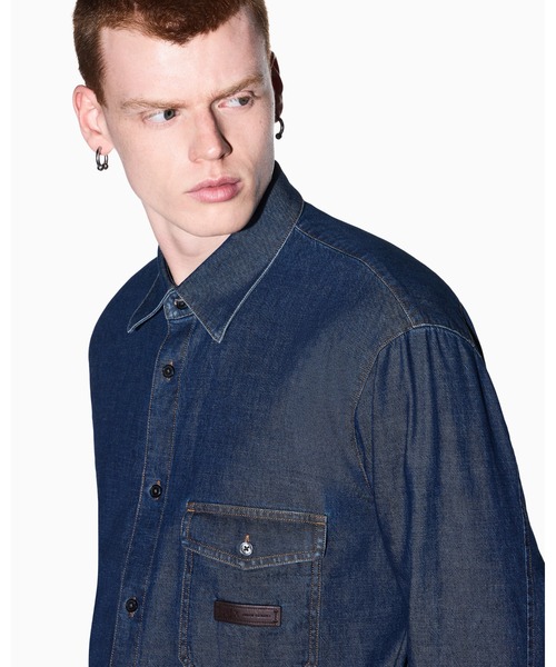 ARMANI EXCHANGE シャツ 「A|X アルマーニ エクスチェンジ」コットン