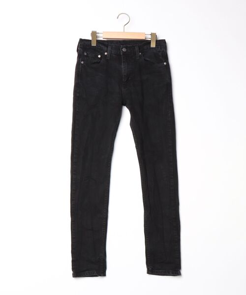 Levi's（リーバイス） スキニーデニムパンツ W30 L32 ブラック メンズ