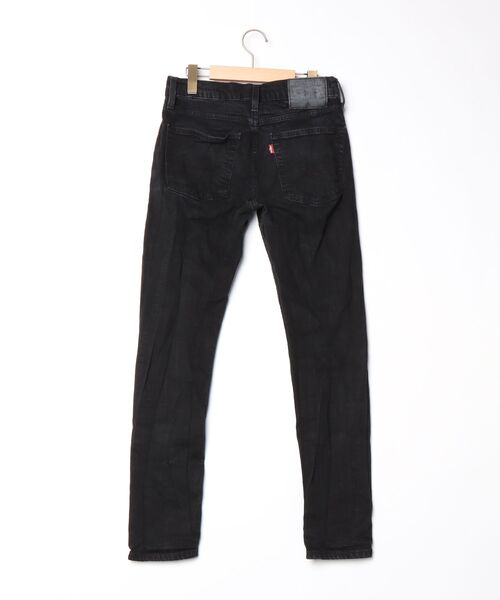 Levi's（リーバイス） スキニーデニムパンツ W30 L32 ブラック メンズ