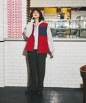 ベスト ジレ BOYSフリースリバーシブルベス...の詳細画像2