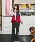 ベスト ジレ BOYSフリースリバーシブルベス...の詳細画像4
