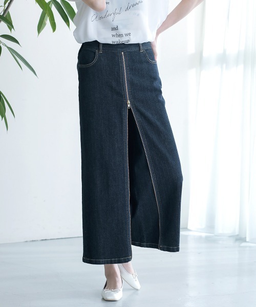 フロントジップデニム フロントジップ デニム Bab / Bou Jeloud｜フロントZIPデニムパンツ | Rakuten Fashion
