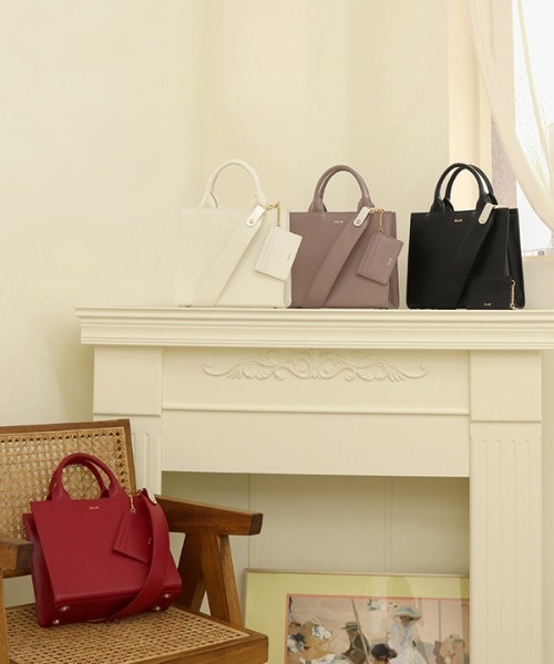 クです バッグ / D.LAB Marie bag [Tote bag + ZOZOTOWN PayPayモール店 - 通販 - PayPayモール ハンドバッグ マリーバッグ(トートバッグ inカードウォレット) クです