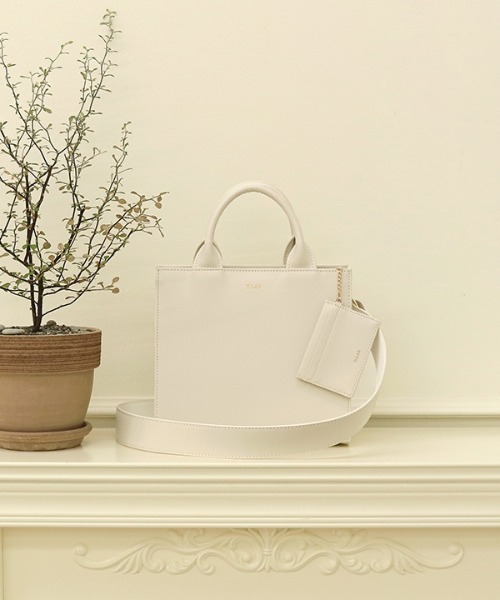 クです バッグ / D.LAB Marie bag [Tote bag + ZOZOTOWN PayPayモール店 - 通販 - PayPayモール ハンドバッグ マリーバッグ(トートバッグ inカードウォレット) クです