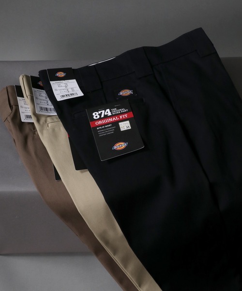 パンツ チノパン 【Dickies】874 loose tapered wide Pants/ディッキーズ 874 ルーズ テーパード ワークパンツ