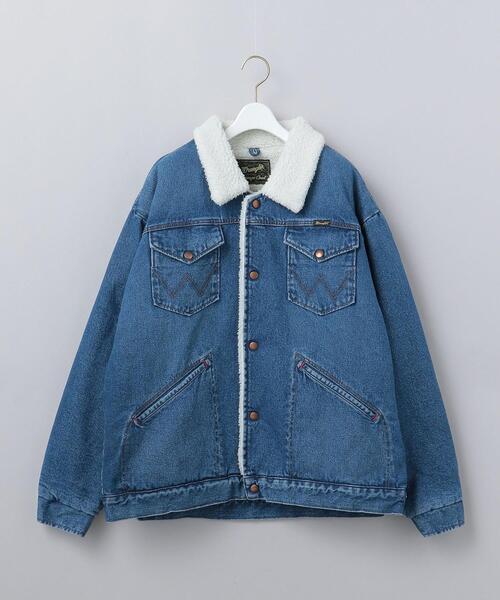 ジャケット Gジャン ＜Wrangler × 6(ROKU)＞DENIM BOA JACKET/ジャケット