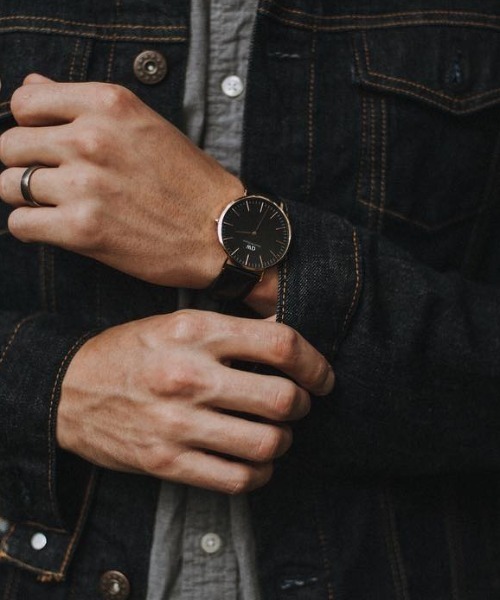 Daniel Wellington 腕時計 CLASSIC SHEFFIELD 40MM メンズ