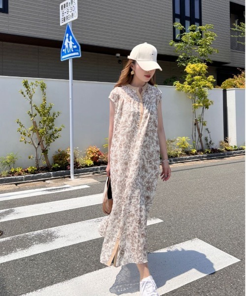 Rouge vif ドビーギャザーワンピース ドビーギャザーワンピース｜ダイアリー-Rouge vif la cle 阪急三