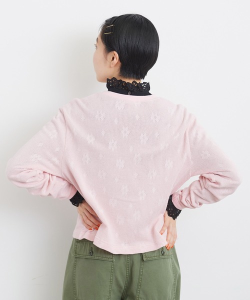 tシャツ 30/-天竺 コットンレースインナー レディース Dot＆Stripes CHILD WOMAN tシャツ 30/-天竺 コットンレース
