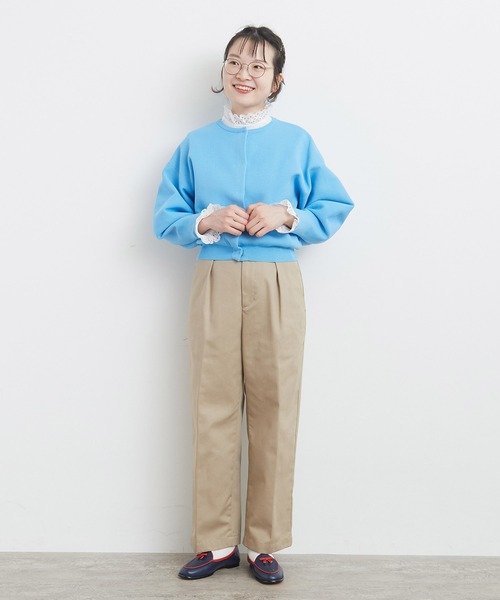 tシャツ 30/-天竺 コットンレースインナー レディース Dot＆Stripes CHILD WOMAN tシャツ 30/-天竺 コットンレース