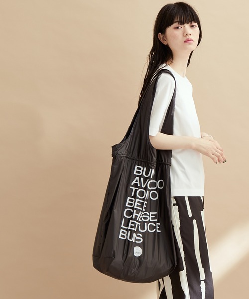 ADAM ET ROPE'（アダムエロペ） tシャツ 半袖 「サステナブル」バッグ