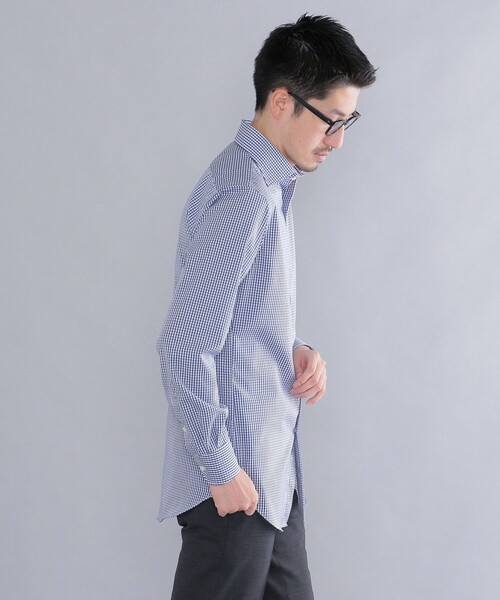 SHIPS（シップス） シャツ SHIPS: イージーアイロン ギンガムチェック