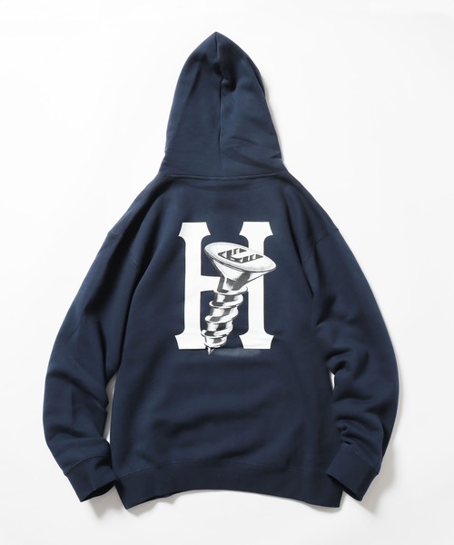 HUF フーディー HUF パーカー ARCH LOGO ZIP HOODIE / ハフ ジップフーディー