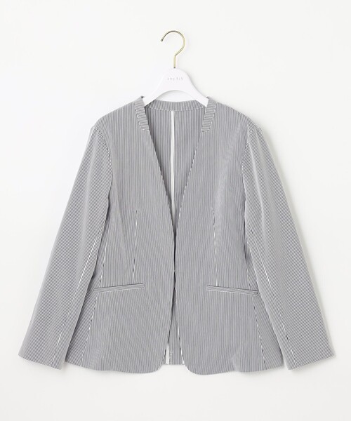 ANY SIS（エニィスィス） ジャケット ノーカラージャケット 「洗える