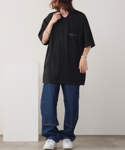 FOG エッセンシャルズ ポロシャツ 黒 XXS FOG エッセンシャルズ ポロシャツ 黒 XXS