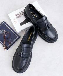 未使用バリー　キッドスキンブラックローファー　タッセル　41/26cm 未使用バリー キッドスキンブラックローファー タッセル 41/26cm