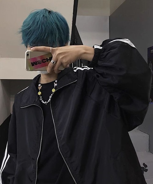 ARCHIVER ジャージ 「Bz」サイドラインルーズシルエットトラック