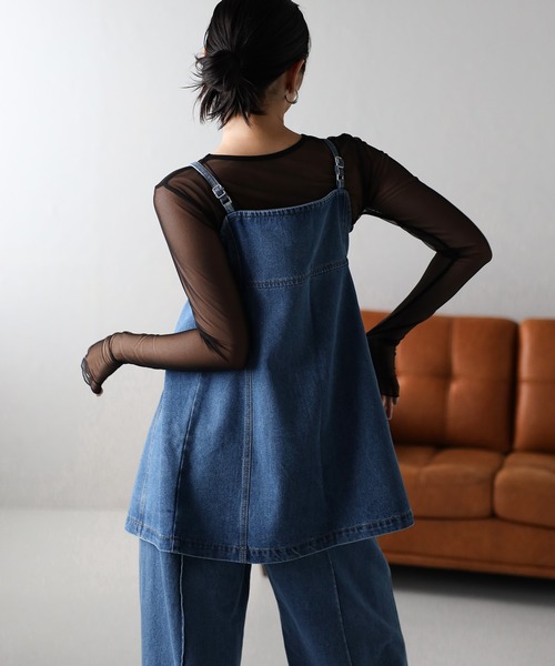 美品♡DES PRES デプレ　インディゴ　デニムジレ　ベスト　トレンチジレ 美品♡DES PRES デプレ インディゴ デニムジレ ベスト トレンチジレ