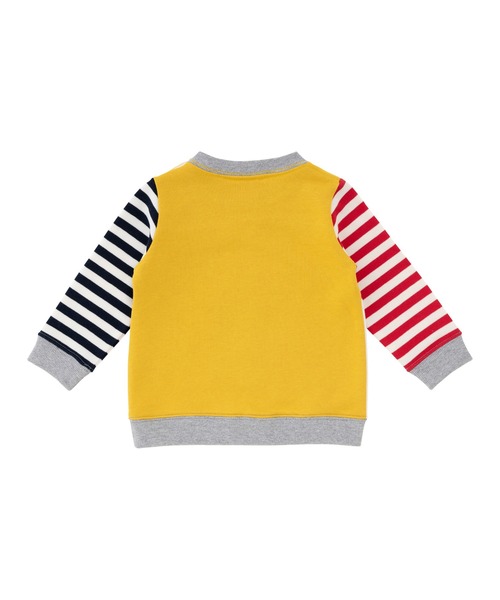 ANPANMAN KIDS COLLECTION トレーナー 袖ボーダー切替トレーナー