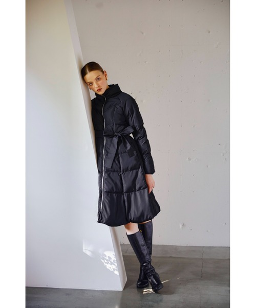 ココットパリ エレガンスダウンコート cocotte paris ブラック 黒