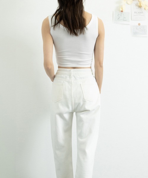 SHISHIKUI ホワイト ノースリーブタンクトップ ONE-TANKノースリーブWHITE – なかやまきんに君.com