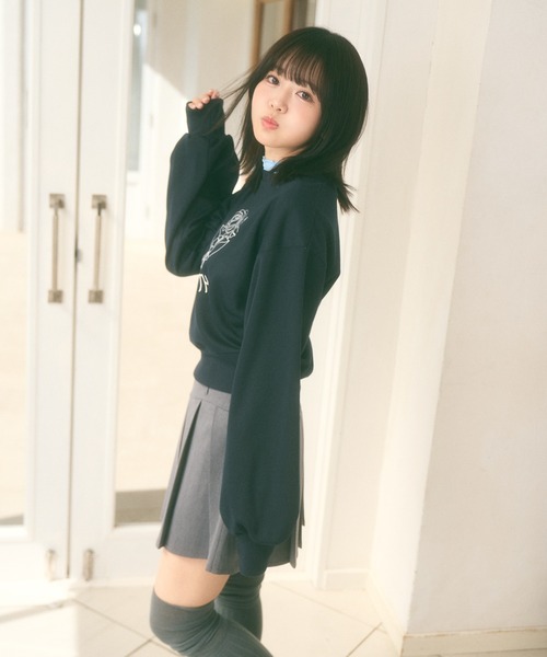 ayane プリントスウェット トップス 38 CATEGORY トップス | champ de la roseSTORE