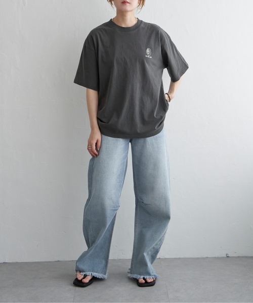 notch.（ファッション） tシャツ ピグメントキャラクターTシャツ
