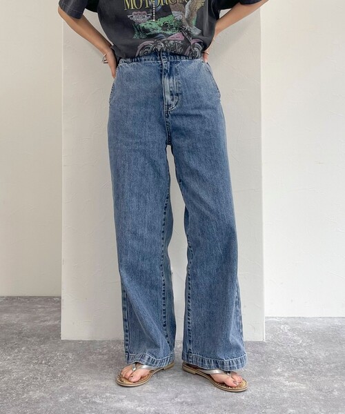 fredy emue ジーンズ デニム デニムパンツ セミワイドデニムPT