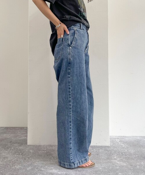 fredy emue ジーンズ デニム デニムパンツ セミワイドデニムPT