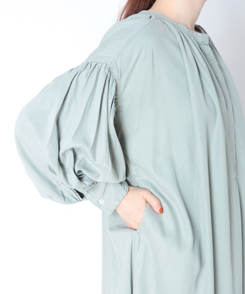 美品 Healthy DENIM 定価2万円 デニムワンピース マキシ丈 Healthy denim（ヘルシーデニム） ロングワンピース Marshmallow