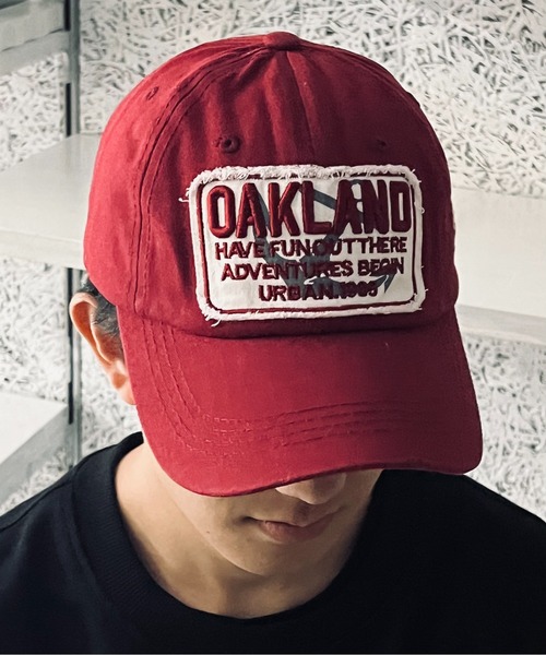 BURNER キャップ 帽子 「OKUOKU 0909」刺繍 ウォッシュ CAP 多