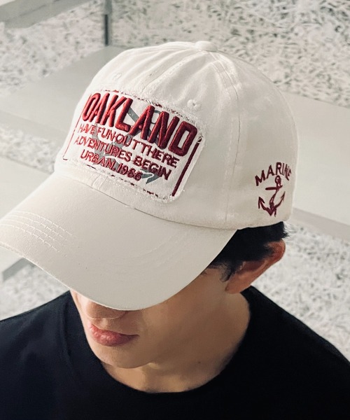 BURNER キャップ 帽子 「OKUOKU 0909」刺繍 ウォッシュ CAP 多