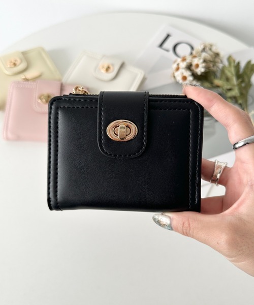 CLEA 財布 二つ折りフラットコンパクトウォレット/マルチカードケース