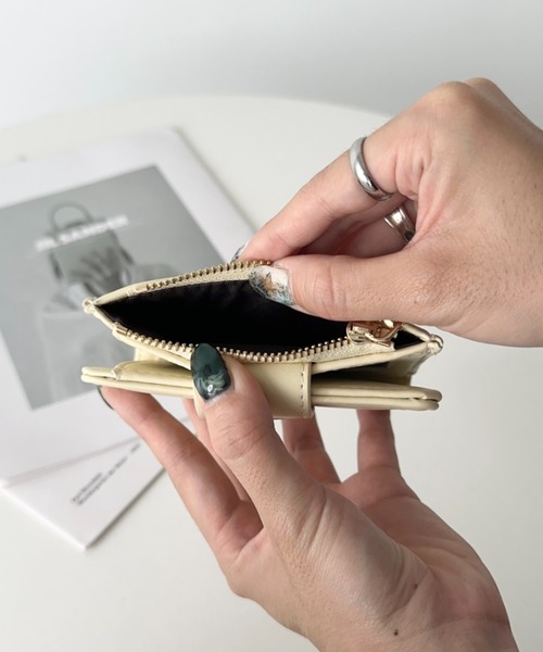 CLEA 財布 二つ折りフラットコンパクトウォレット/マルチカードケース