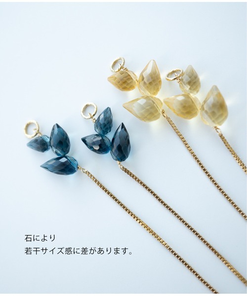 14kgf パープル系チャーム2ペアセット◝✩