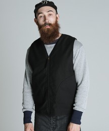 ベスト ジレ Schott/ショット/CIVILIAN DECK VEST/シビリアン デッキベスト メンズ レディース｜ZOZOTOWN Yahoo!店