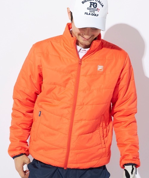 FILA GOLF ブルゾン アウター 軽量中綿ブルゾン メンズ : ZOZOTOWN