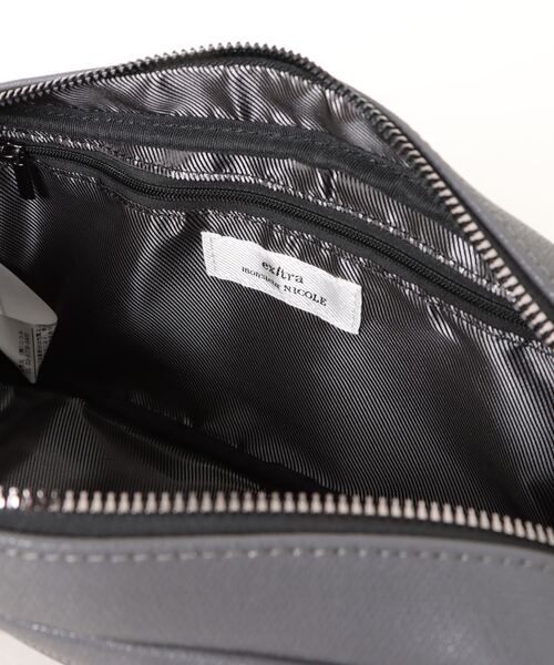 MONSIEUR NICOLE（ムッシュニコル） ハンドバッグ 「ex/tra」レザー