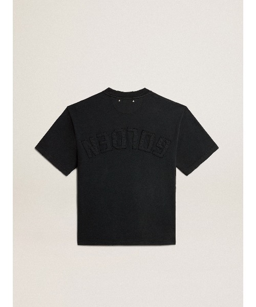 tシャツ Tシャツ（ウォッシュドブラック） バックに逆さまのロゴ - Jersey Capsule レディース