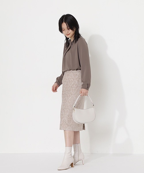 シャツ+ブラウス(長袖+七分) naturalbeauty basic NATURAL BEAUTY BASIC - 美品ナチュラルビューティーベーシック