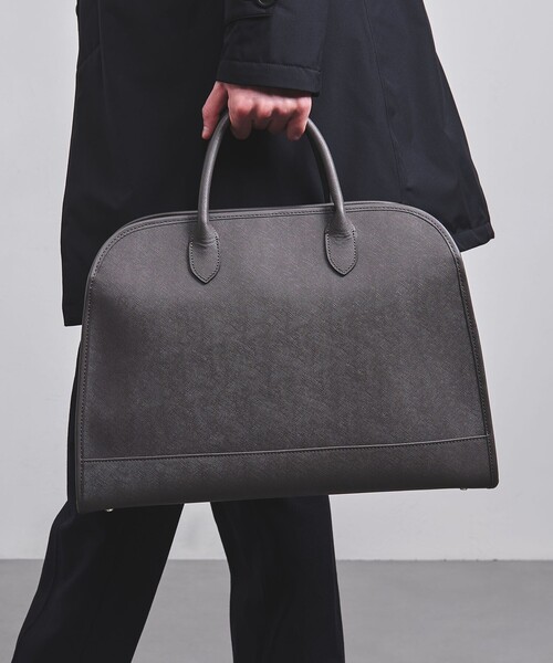 ユナイテッドアローズ　レザー スクエア ブリーフバッグ UNITED ARROWS（ユナイテッドアローズ）の「レザー スクエア
