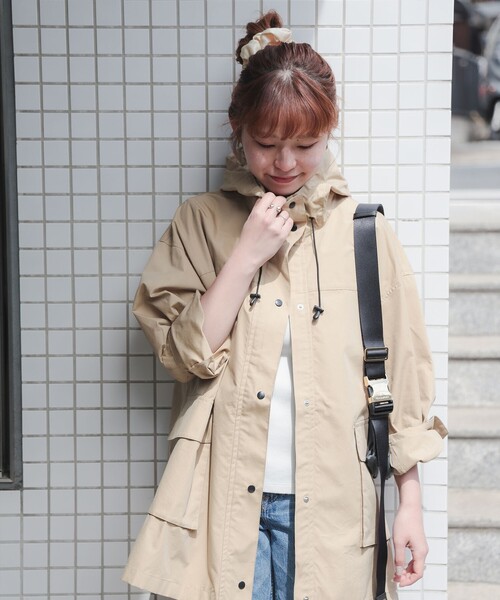 B：MING by BEAMS ブルゾン アウター 撥水 コットンナイロン